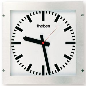 Wandklok 232 BQ enkelz. spec.toep 25x25cm strepen KNX OSIRIA