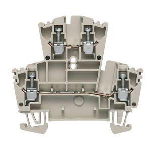 Klemrail d.beige 2.5mm² 40 1021500000