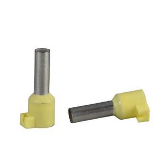 Draadbusjes Enkel 25mm² Type Middel Geel DIN VVE=100