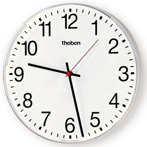 Wandklok 240 AR enkelz. binnen D40cm arab.cijfers KNX OSIRIA