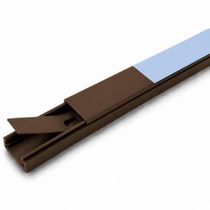 Lengte a 2m. leidingkoker 25x13mm Systeem25 bruin