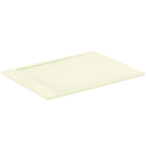 Douchebak I.LIFE ultra flat solid composiet 120x80cm rechthoekig zandbeige