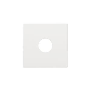 Afwerkingsset voor enkelvoudige coaxaansluiting voor tv