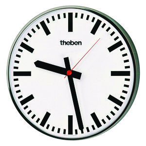 Wandklok 241 BR enkelz. bi. Chr. D40cm strepen KNX OSIRIA