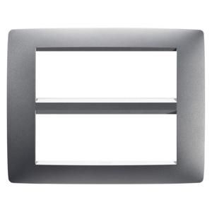 ONE PLAAT-VAN GELAKT TECHNOPOLYMEER-12 MODULE-TITANIUM