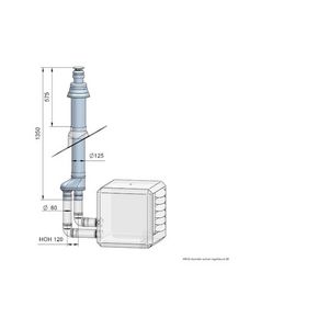 Set a 6st. Verticale schoepen TR 150