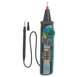 Digitale Penmultimeter, 0-600VAC/DC met draagtas