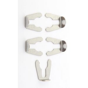 Set a 5st. Metalen clip d10