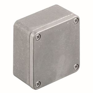 Schakelkast leeg aluminium 58x64x34mm onbehandeld VVE=10