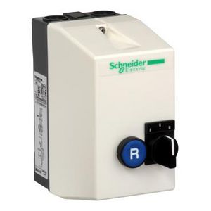 Directstarter in behuizing + schakelaar /reset 9A spoel 24V LE