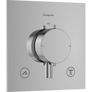 Inbouwthermostaat Ecostat Comfort E 2 functies chroom