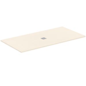 Douchebak rechthoek 2000x1000x30mm Zandbeige Ultra Flat S +