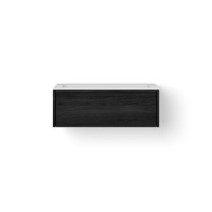 Solid Frame 100cm 1 lade 1 wasbak black