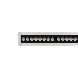 LED-Linear inbouwarmatuur 3000K 26W statisch elliptische Opt