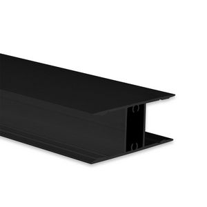 Opbouw profiel VA2 L=2mtr. zwart RAL9005