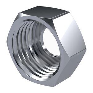 Wartelmoer Ø10mm x 1/2" verchroomd VVE=25