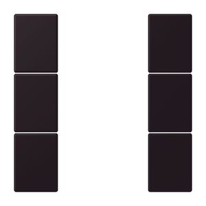 Tastafdekking F50 3-voudig compleet LC4320E KNX