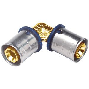 Kniekoppeling 90° persaansluiting TIGRIS M1 DRL 50x50mm