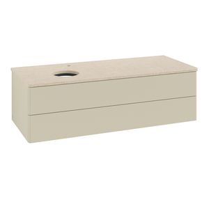 Wastafelonderkast Antao 1200x360x500mm S.Grey Matt Lacquer K22053HJ