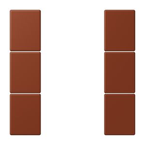 Tastafdekking F50 3-voudig compleet LC4320D KNX
