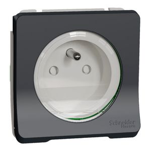 MUREVA STYL PART Wandcontactdoos 1V GRIJS PEN SCHR