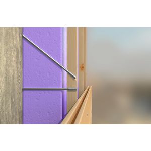 Afstandsschroef ASL 4,5x100mm elek. verzinkt staal VVE=100