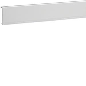 Deksel met dubbele flexrand 20x80mm SL verkeerswit VVE=2