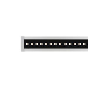 LED-Linear inbouwarmatuur 4000K 26W statisch elliptische Opt