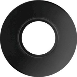 Inbouwraam rond vialed zwart