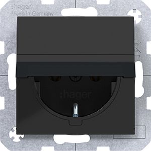 SCHUKO-wandcontactdoos zelfsluitende afd. steekkl. A.x/C.x z