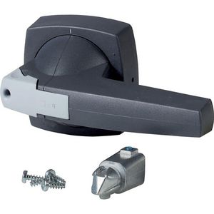 Draaigreep 10mm deurinbouw grijs hangslot