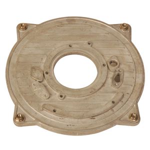 Branderplaat am zonder isolatie