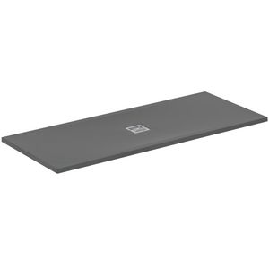 Douchebak rechthoek 1700x700x30mm Betongrijs Ultra Flat S +