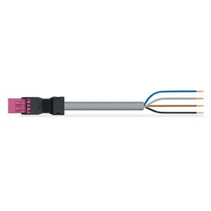 Geconf.aansluitkabel Eca Steker/open einde 891-8994/205-107