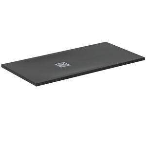 Douchebak Rechthoekig 1400x700x30mm Zwart Ultra Flat S +