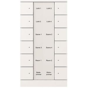 Bedienings sensor KNX - ClimaEco Wit 12f