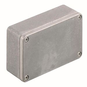 Schakelkast leeg aluminium 98x64x34mm onbehandeld VVE=6