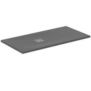 Douchebak rechthoek 1400x700x30mm Betongrijs Ultra Flat S +