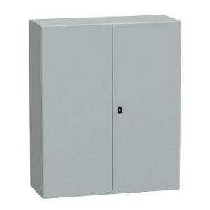 Kast 2 volle deuren 1200x1000x400mm IP55 IK10 Spacial S3D