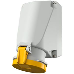 Wandcontactdoos 63A 3-polig  4H 110V IP44