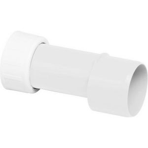 Buis DN 40/50 kunststof/wit = RAL9010