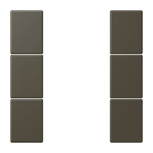 Tastafdekking F50 3-voudig compleet LC32140 KNX