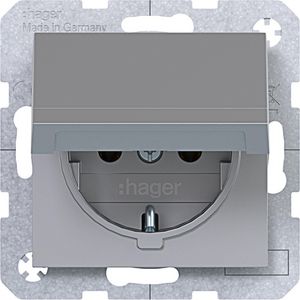 SCHUKO-wandcontactdoos zelfsluitende afd. steekkl. A.x/C.x t