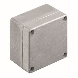 Schakelkast leeg aluminium 70x70x45mm onbehandeld VVE=10