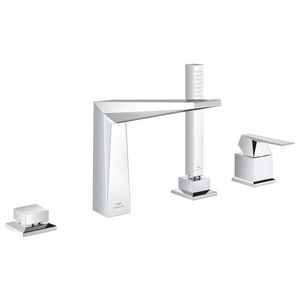 Allure brilliant 4-gats badcombinatie chroom (Spa colors coll.)