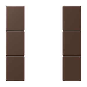 Tastafdekking F50 3-voudig compleet LC32130 KNX