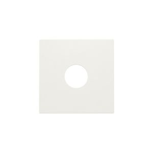 Afwerkingsset voor enkelvoudige coaxaansluiting voor tv