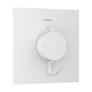 Inbouwthermostaat Ecostat Comfort E 1 funtie mat wit