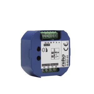 Toegangscontrole - inbouwsplitter opsplitsen videosignaal