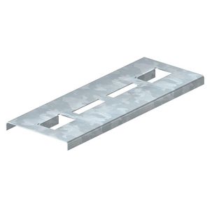 Overgangsplaat sporten functiebe. 280x140x16,5 staal VVE=25